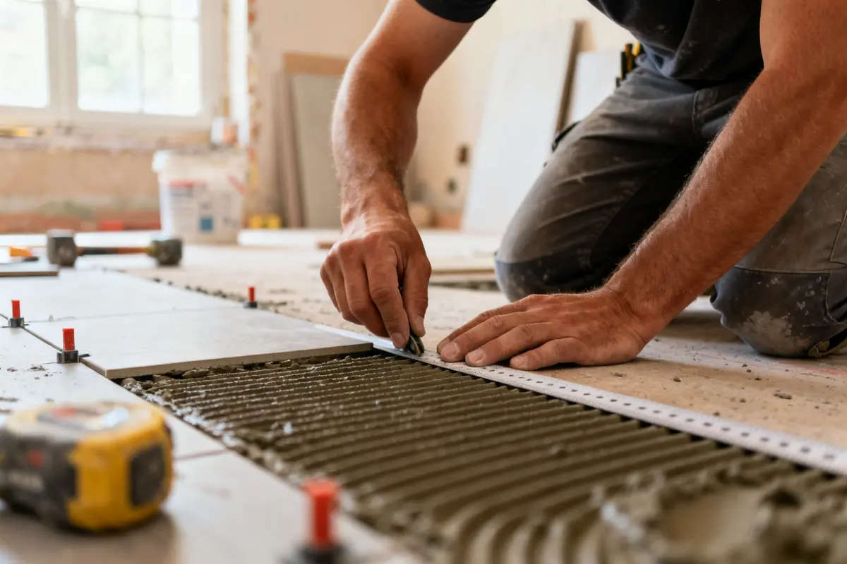 Pose de carrelage au sol dalais-carreleur réussir sa rénovation avec précision artisanale