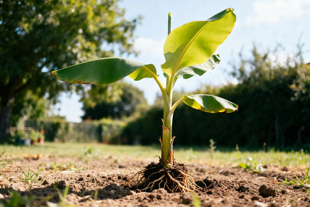Comment faire pousser un bananier sans graine : Méthode facile