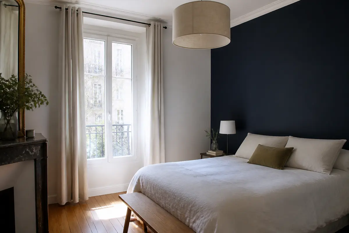 Peinture de chambre adulte en 2 couleurs : 5 astuces clés