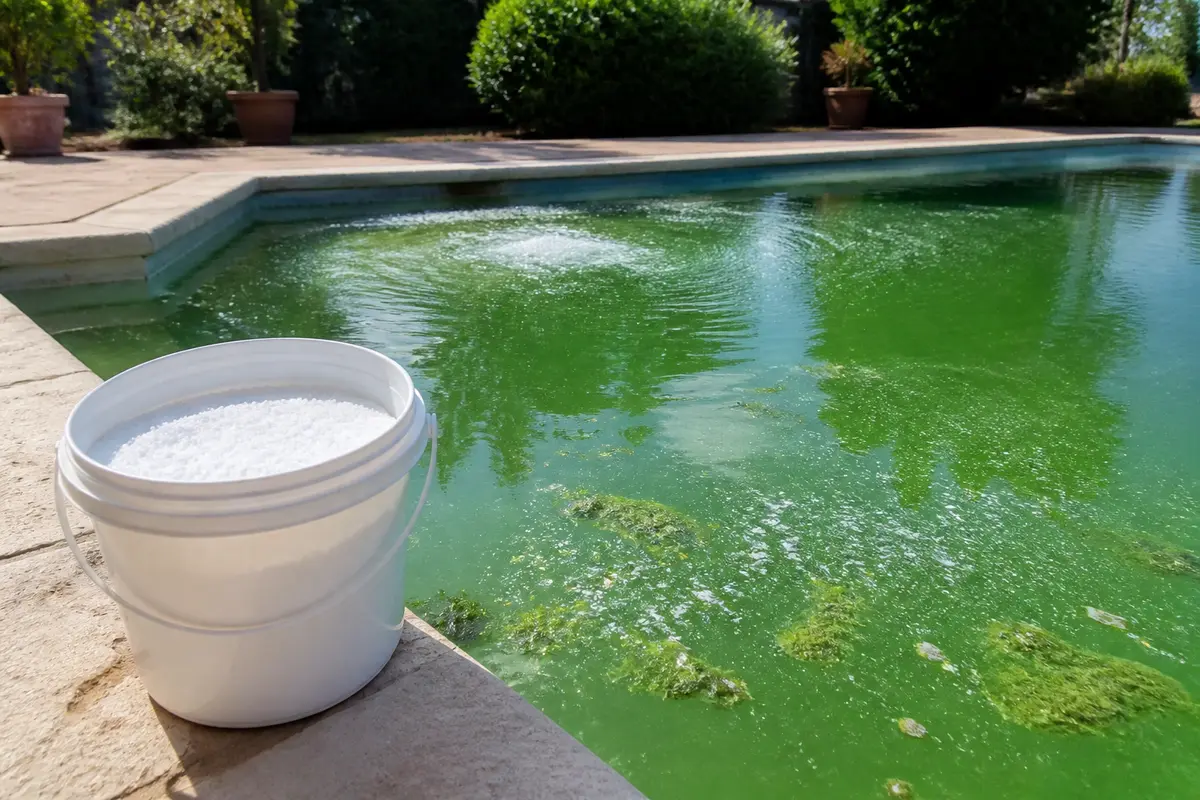 Remède de grand-mère pour eau de piscine verte : Que faire ?